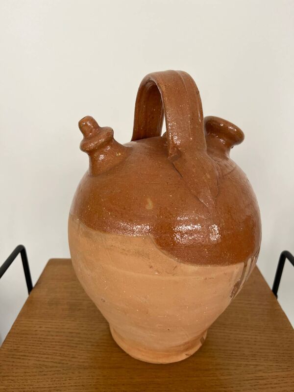 Gargoulette ancienne émaillée H 28cm