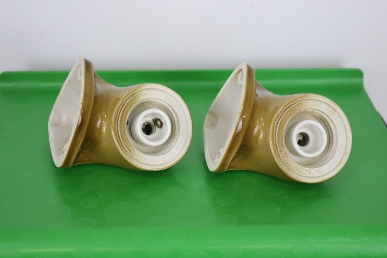 Pair of bathroom sconces Sigvard Bernadotte