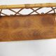 Vintage wall shelf of the  70s in bamboo