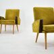 Midcentury Leather Armchairs Designed by Miroslav Navrátil, 1970s