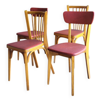 4 vintage & Baumann chairs