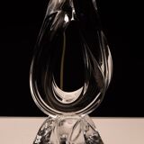 Daum France Crystal Glass table lamp 1965