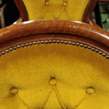Two "victorien" style chairs