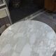 Saarinen table in Calacatta marble round 91 cm
