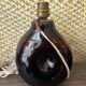 Blown glass lamp signed Morin