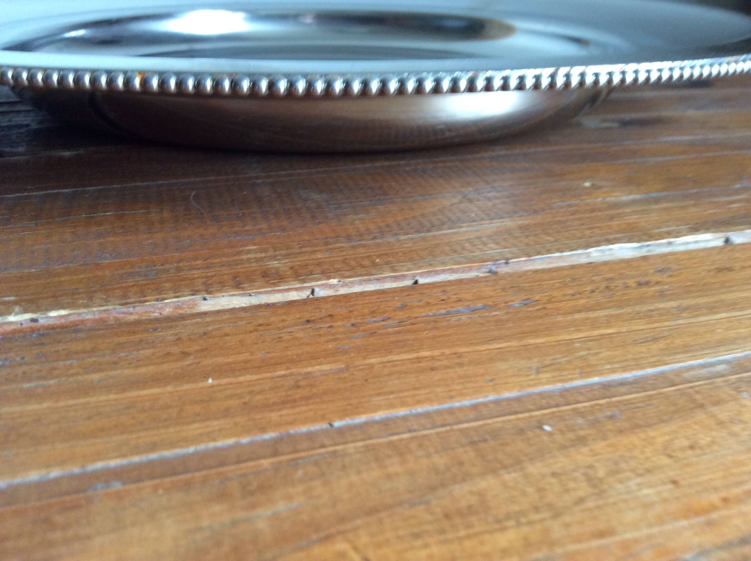 Stainless steel pearl plate