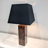 Mordorated lacquered lamp circa 1970