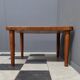 Square Glostup Denmark teak table 1970s