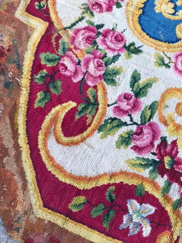Old carpet soap spain handmade 275 x 555 cm