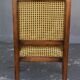 Paire de fauteuils en noyer de style restauration