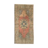 Tapis vintage turc oushak 187x91 cm
