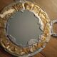 Lead and glass hand mirror