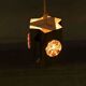 Vintage Danish Design Vitrika Suspension, brass & glass