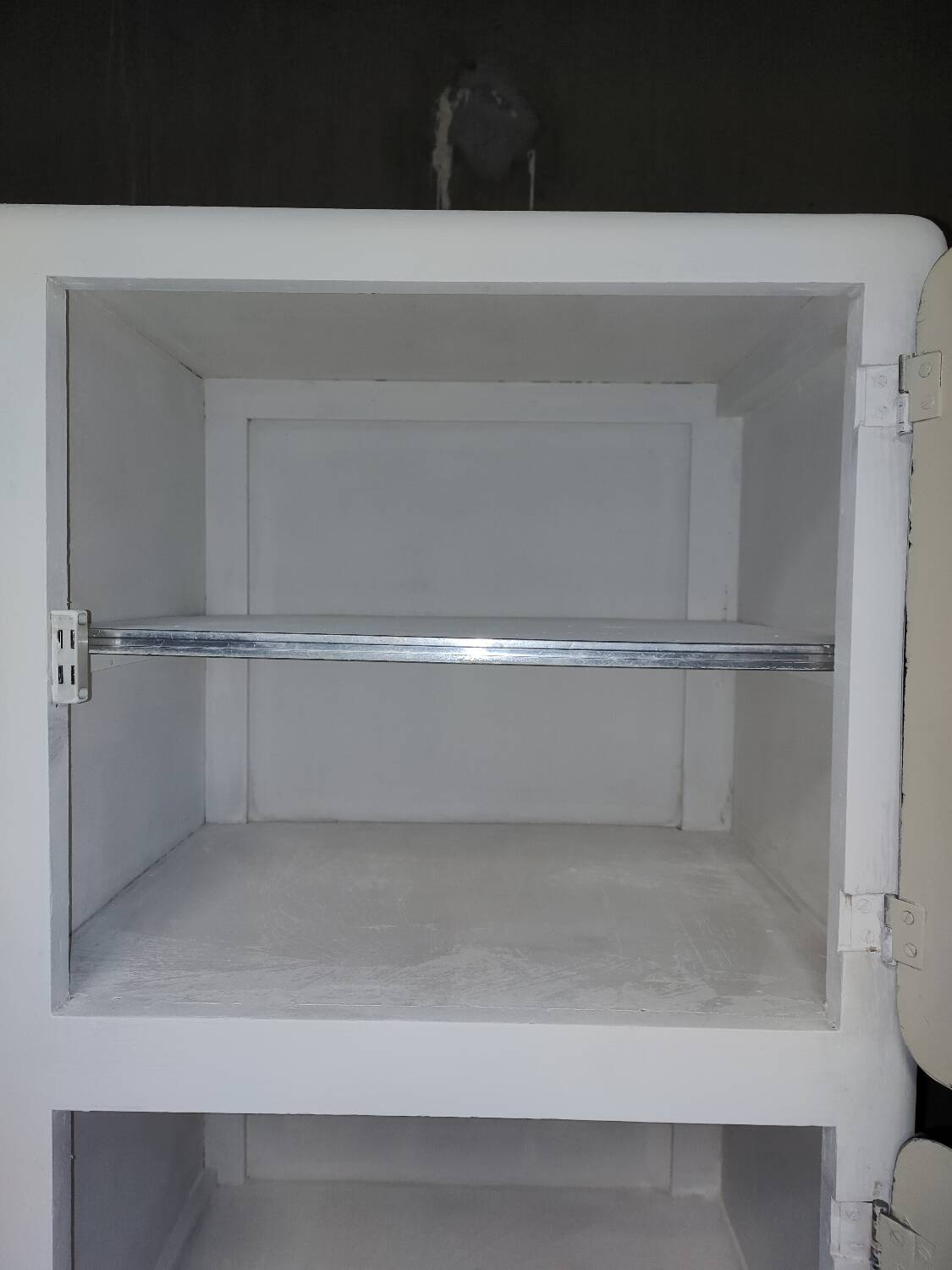 Green Formica cupboard or sideboard - 1960s