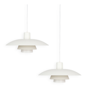 Paire de suspensions vintage danoises PH 4/3 par Poul Henningsen, Louis Poulsen, 1966