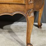 Walnut Sauté Crossbow Commode, Louis XV style – Early 20th century