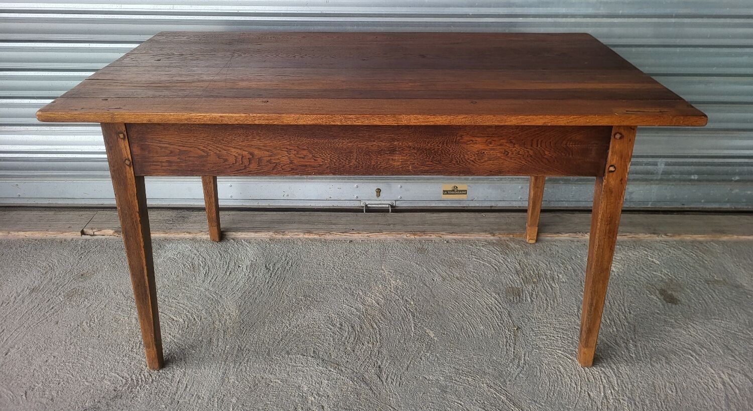 Authentic old farmhouse table