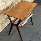 60s 70s teak side table