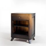 Chest of drawers, small piece of solid oak furniture, jam cabinet.