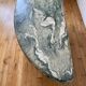 Green marble coffee table