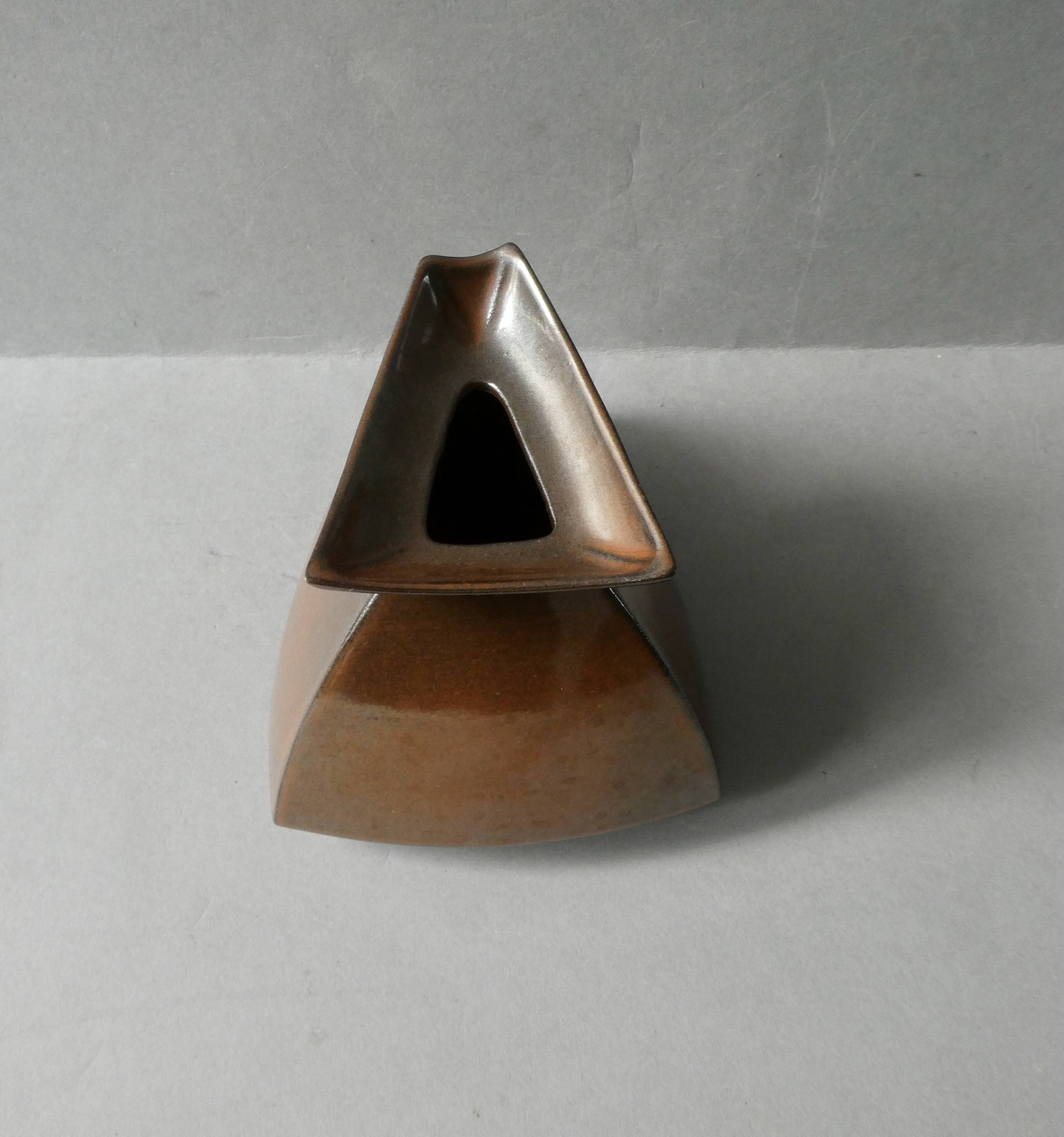 Ceramic vase by Robert Montgolfier, Kyoto model, 1960s