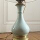 Table lamp in Chinese Celadon porcelain and brass Maison Gagneau in Paris