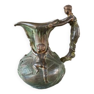 Art Nouveau jug Henri Huppé