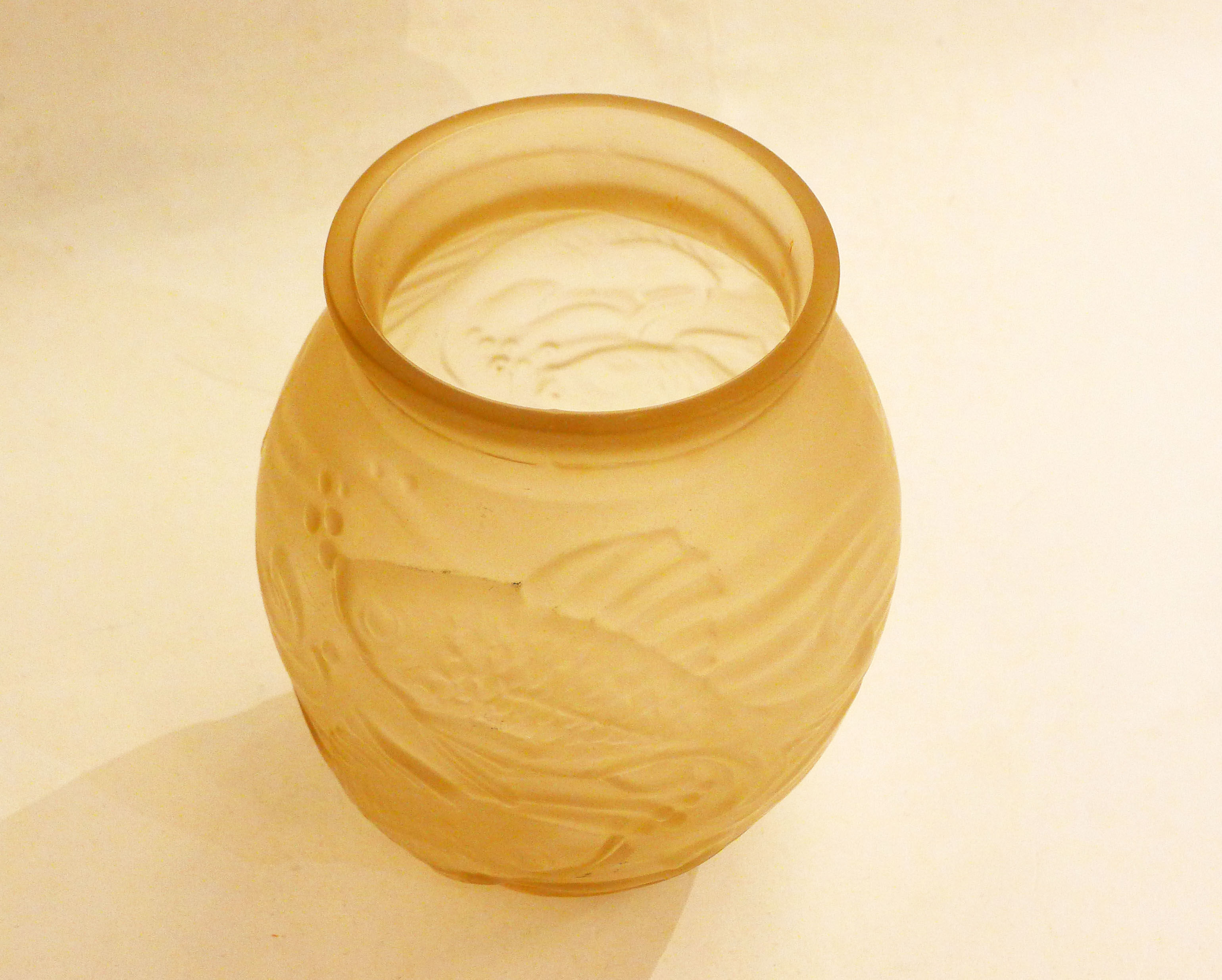 Vase Art Deco fish