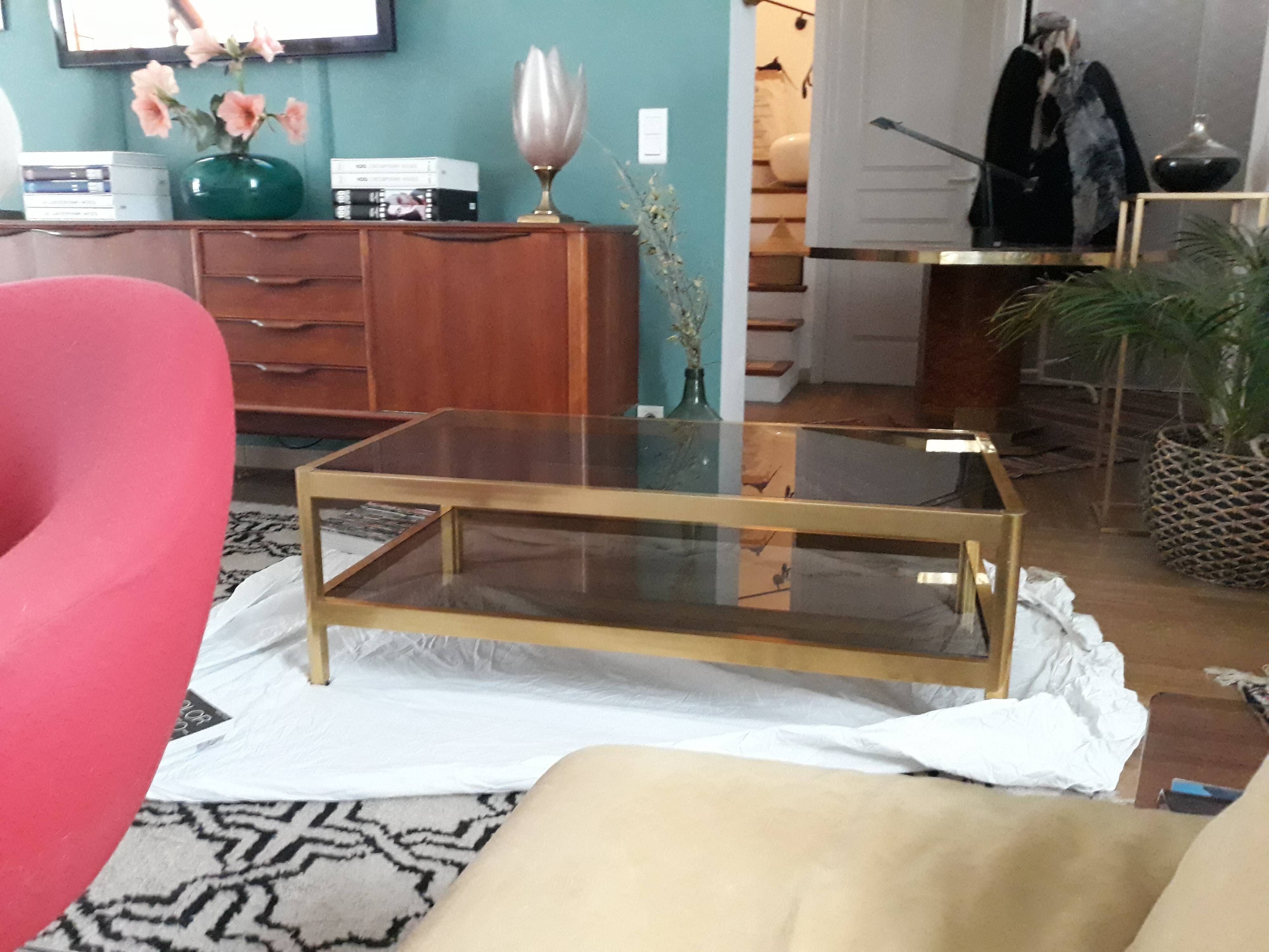 Table basse Roche Bobois années 70 80