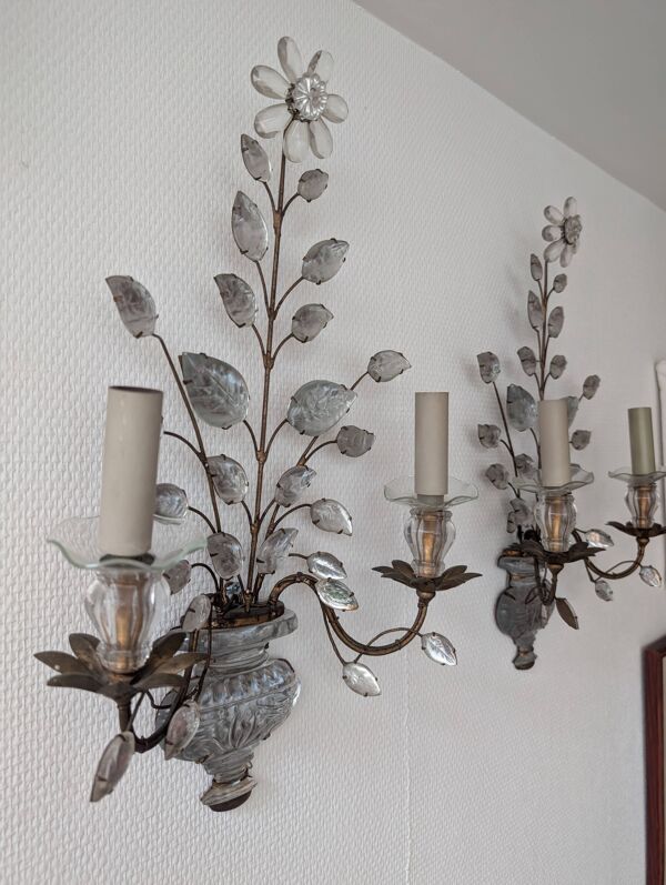 Paire d'appliques - Maison Bagues