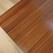 Important Shuttered Table in Sapelli Mahogany, Directoire style – 1970
