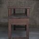 Rustic farmhouse bench with drawers 1900