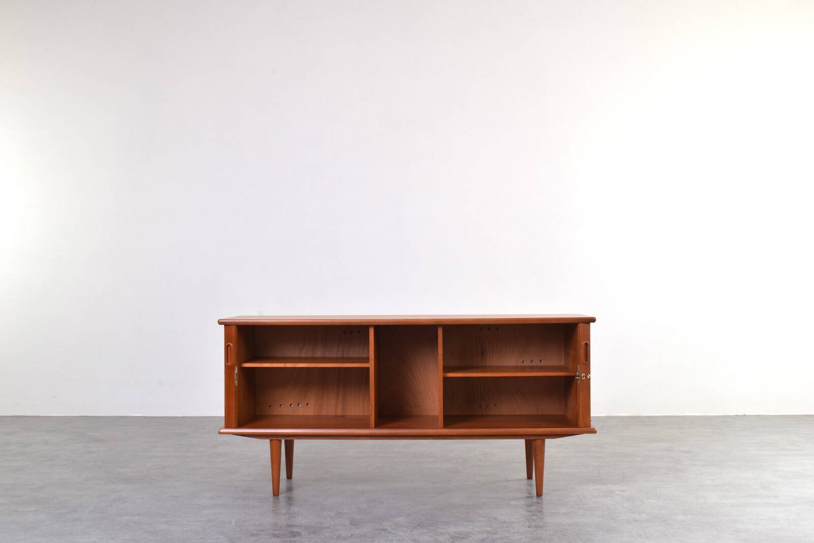 Mid-Century Danish Teak Tambour Sideboard, 1960s