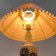 Danish royal table lamp from the mid-century by Kai Lange for Fog & Morup and Royal Copenhagen, 1960s.