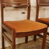 Set of 4 Danish Scandinavian chairs
