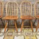 Set de 4 chaises Danoises 1970 vintage
