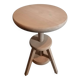 Raw wood furniture stool
