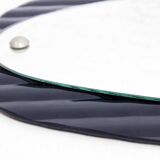 Free-form glass mirror - 80x33cm