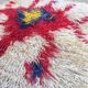 Antique Turkish Shabby Wool Rug 160x120cm country house chic, shaggy, shag pile