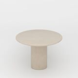 Handcrafted w/ Plaster - Textured Dining Table “Ellipsis” – Oval Shape 260