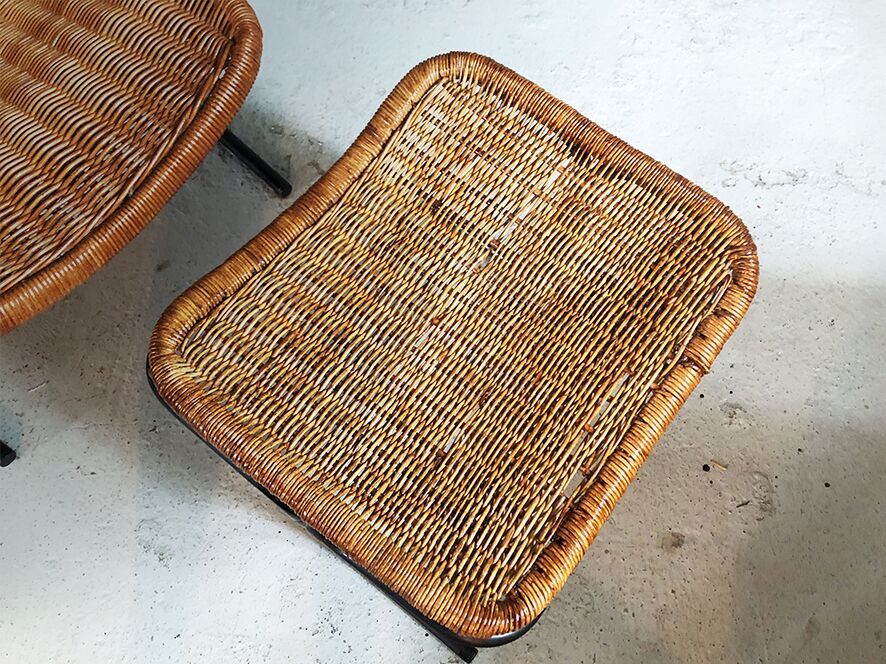 Armchair and ottoman 746 Dirk Van Sliedregt 514 C