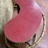 Rattan and bamboo bar