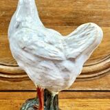 Terracotta hen Bavent XIX sulphide eyes