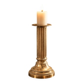 My jewel candle holders antique brass candlestick — louis xvi style, 19th century