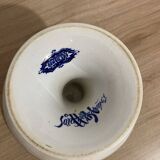 Sarreguemines terre de fer joli et ancien compotier cluny