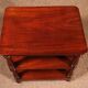 Small mahogany shelf - 19th century