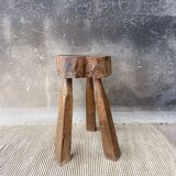 Brutalist tripod stool