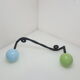 Porte manteau vintage 2 boules