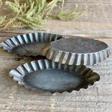 Cake molds, tarts, vintage French