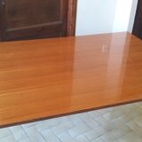 Plated vintage mahogany table